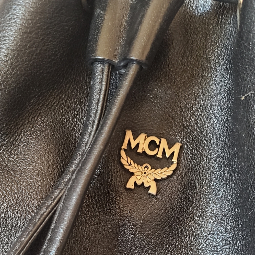 MCM Bucket Black Bag - Picture 2 of 16